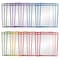 Better Office Products Dry Erase Reusable Pocket Sleeves, 10.25in. x 13.75in. Heavy Duty, 10 Assorted Colors, 30PK 81030 - alternate 1